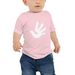 Baby Jersey Short Sleeve Tee with Human Rights Symbol