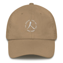 将图片加载到图库查看器，Low-Profile Cap with Humankind Symbol and Globe Tagline
