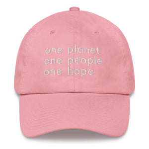 Low-Profile Cap with Six Words