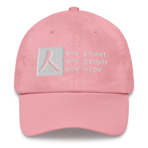 Low-Profile Cap with Box Logo and Tagline