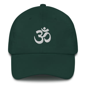 Low-Profile Cap with Om Symbol