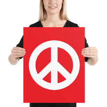 गैलरी व्यूवर में इमेज लोड करें, Poster with Peace Symbol
