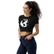Load image into Gallery viewer, Organic Crop Top with Earth
