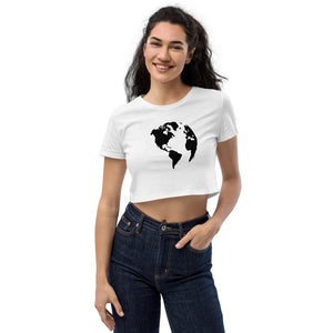 Organic Crop Top with Earth