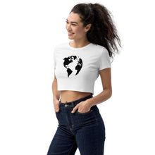Load image into Gallery viewer, Organic Crop Top with Earth
