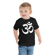 Load image into Gallery viewer, Toddler Short Sleeve Tee with Om Symbol
