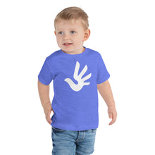 Load image into Gallery viewer, Toddler Short Sleeve Tee with Human Rights Symbol

