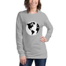 Charger l&#39;image dans la galerie, Unisex Long Sleeve Tee with Earth
