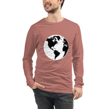 Load image into Gallery viewer, Unisex Long Sleeve Tee with Earth

