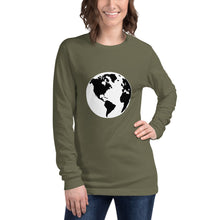 Charger l&#39;image dans la galerie, Unisex Long Sleeve Tee with Earth
