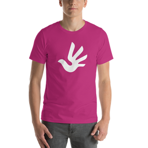 Short-Sleeve T-Shirt with Human Rights Symbol