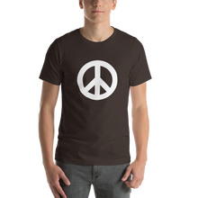 गैलरी व्यूवर में इमेज लोड करें, Short-Sleeve T-Shirt with Peace Symbol

