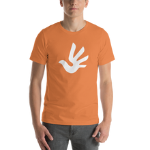Load image into Gallery viewer, Short-Sleeve T-Shirt with Human Rights Symbol
