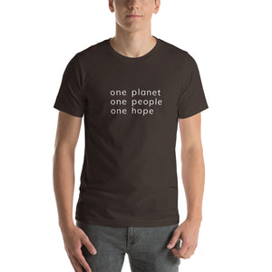 Short-Sleeve T-Shirt with Six Words