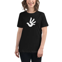 Load image into Gallery viewer, Women&#39;s Relaxed T-Shirt with Human Rights Symbol

