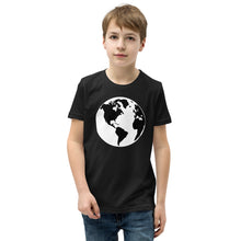 将图片加载到图库查看器，Youth Short Sleeve T-Shirt with Earth

