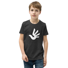 Charger l&#39;image dans la galerie, Youth Short Sleeve T-Shirt with Human Rights Symbol
