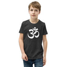 Load image into Gallery viewer, Youth Short Sleeve T-Shirt with Om Symbol
