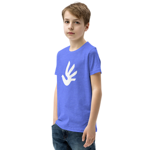 Youth Short Sleeve T-Shirt with Human Rights Symbol
