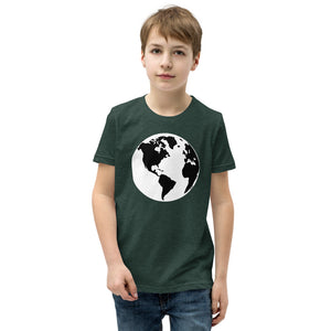 Youth Short Sleeve T-Shirt with Earth