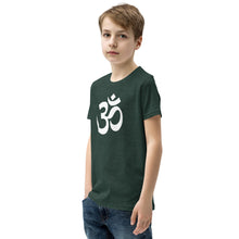 将图片加载到图库查看器，Youth Short Sleeve T-Shirt with Om Symbol
