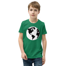 Load image into Gallery viewer, Youth Short Sleeve T-Shirt with Earth
