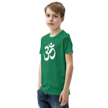 Charger l&#39;image dans la galerie, Youth Short Sleeve T-Shirt with Om Symbol

